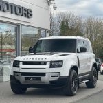 Land Rover Defender 110 White Riviera RF8 GB