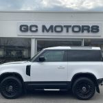 Land Rover Defender 110 White Riviera RF8 GB