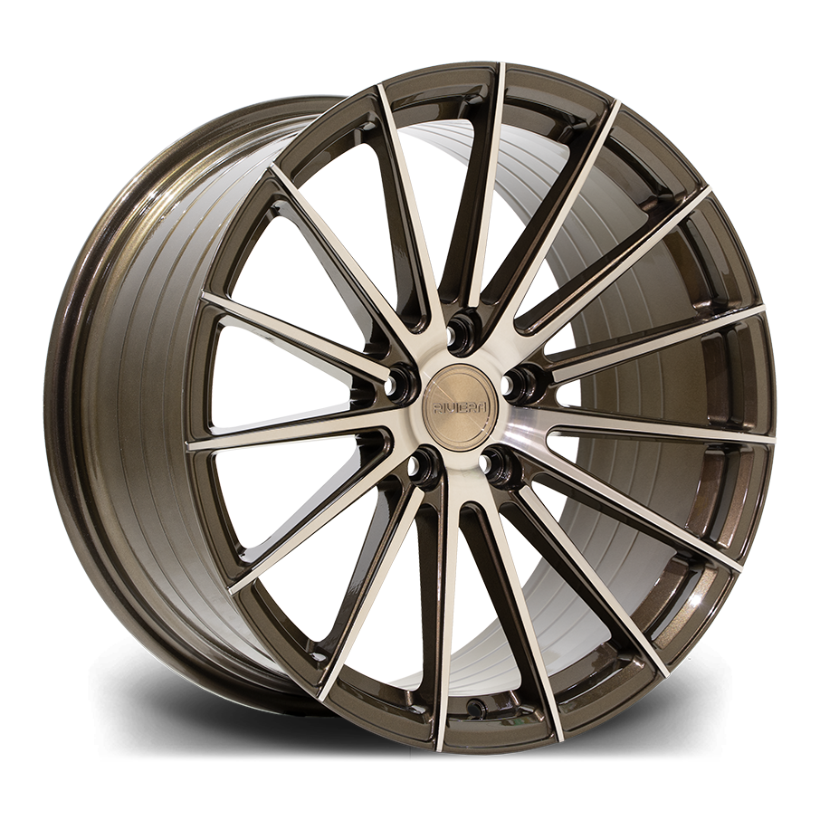 Riviera RF105 Bronze Double Dark Tint Angle