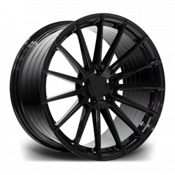 Riviera RF105 Gloss Black Angle