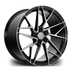 Riviera RF106 Black Polished Dark Tint Angle Web