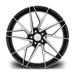 Riviera RF106 Black Polished Dark Tint Face Web