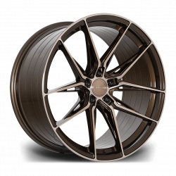 Riviera RF107 Bronze Double Dark Tint Angle