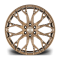 Riviera RF5 Matt Bronze 6x120 Face