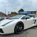 Lamborghini Gallardo Spyder Riviera RF4 Black Polished Dark Tint