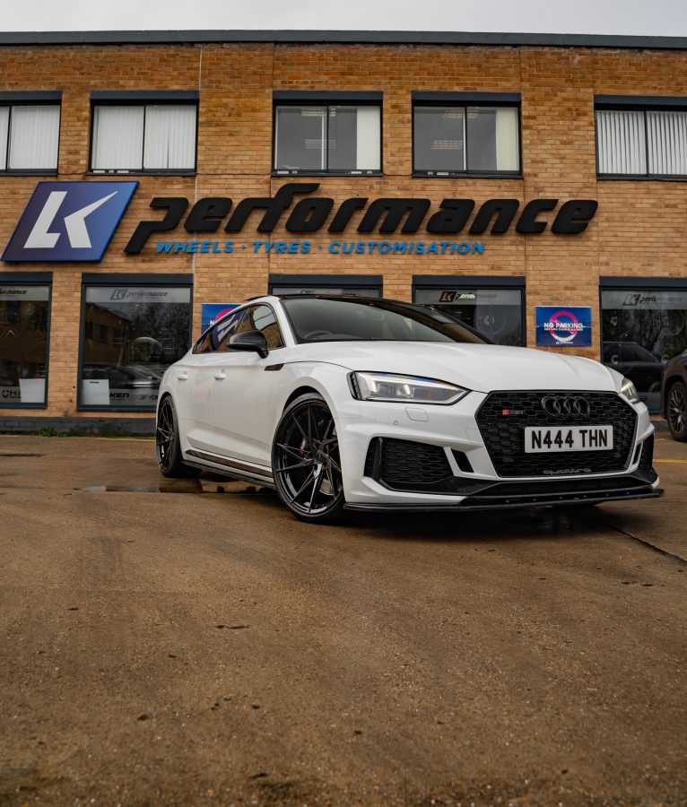 Audi RS5 B9 Riviera RF109 20x10 Gloss Black