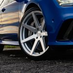 Audi RS7 C7.5 Riviera RV177 Silver Polished Deep Concave