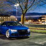 Audi RS7 C7.5 Riviera RV177 Silver Polished Deep Concave