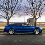 Audi RS7 C7.5 Riviera RV177 Silver Polished Deep Concave