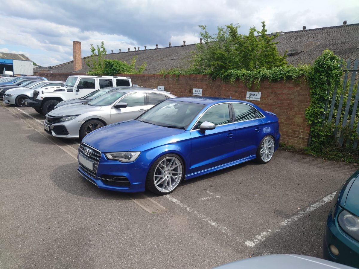 Audi S3 Riviera RF106 Silver Polished