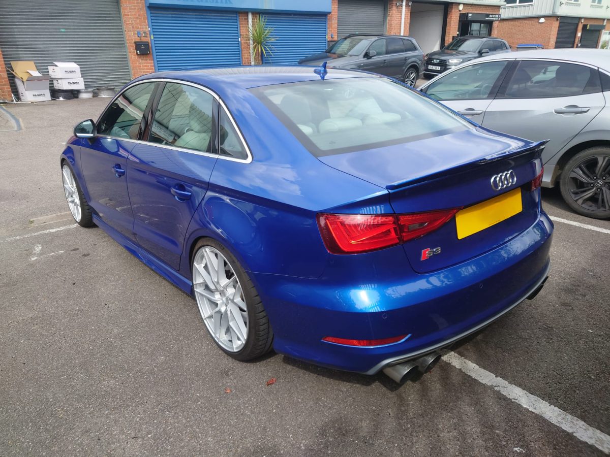 Audi S3 Riviera RF106 Silver Polished