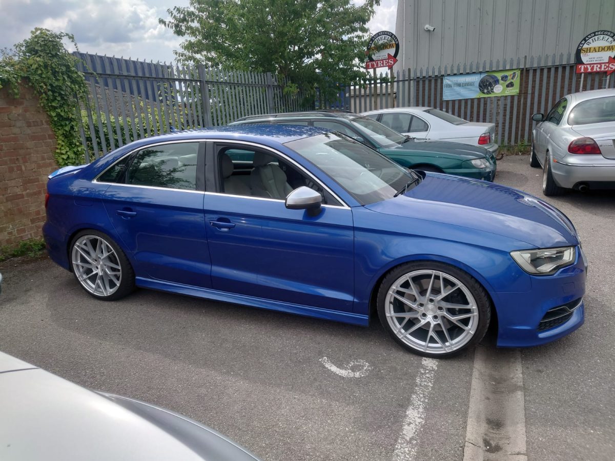 Audi S3 Riviera RF106 Silver Polished