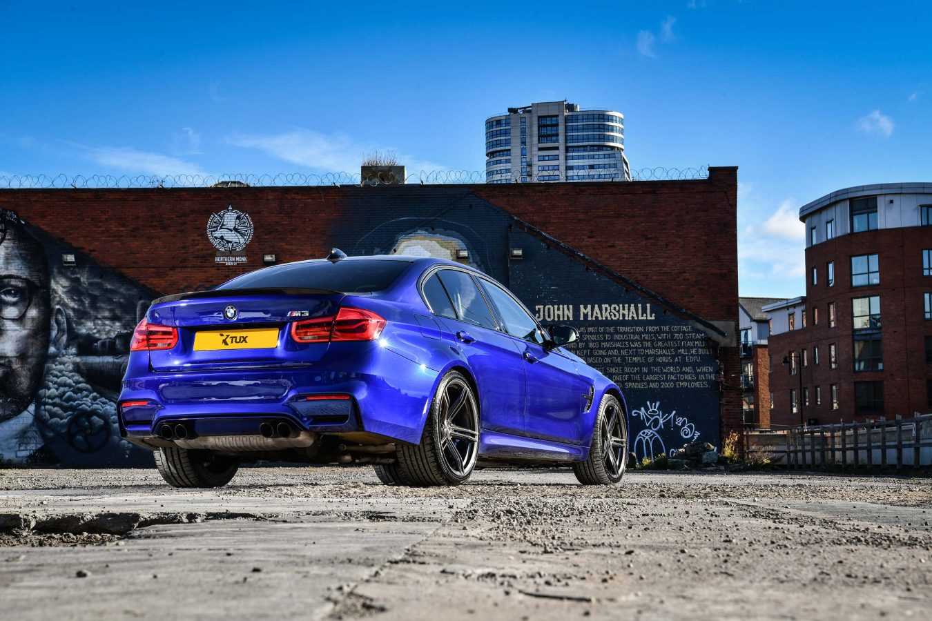 BMW M3 F80 Riviera RF103 Carbon Grigio