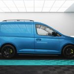 Blue Volkswagen Caddy MK5 Riviera RF5 GB