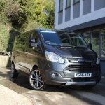 Ford Transit Custom Riviera RTT Black Polished Dark Tint