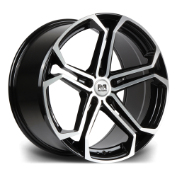 Riviera Atlas Black Polished Angle