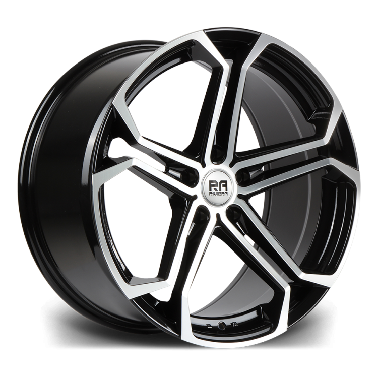 Riviera Atlas Black Polished Angle