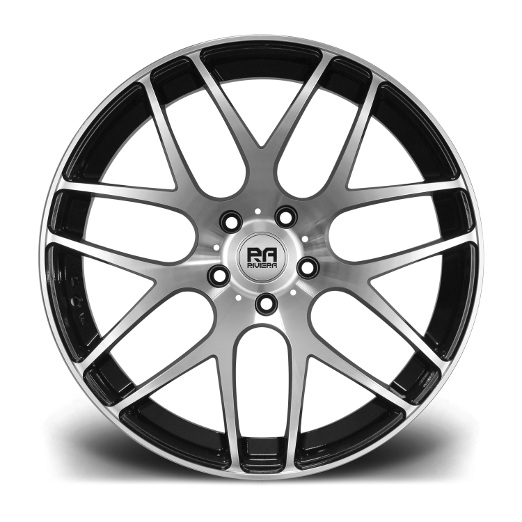 Riviera Black Machined Face