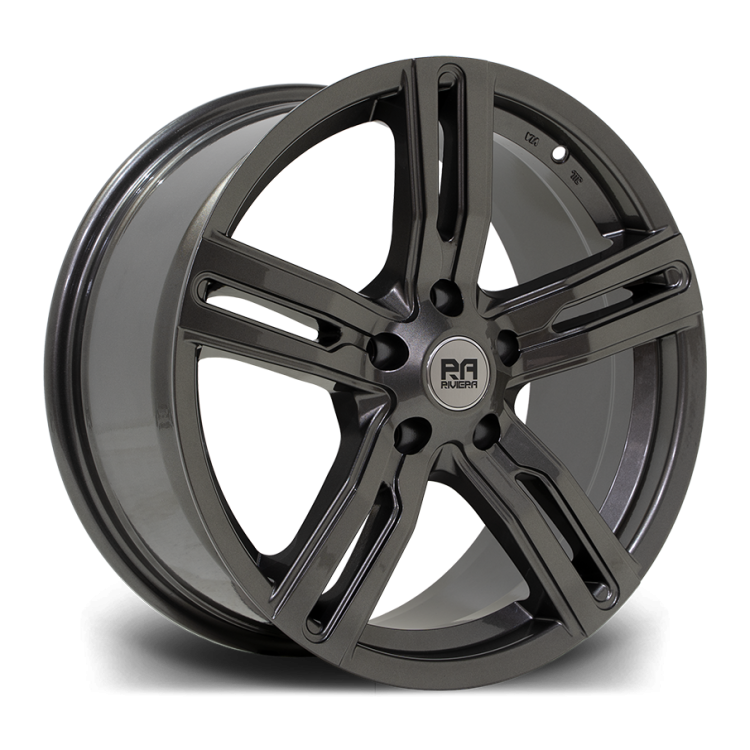 Riviera Blade Gunmetal Angle