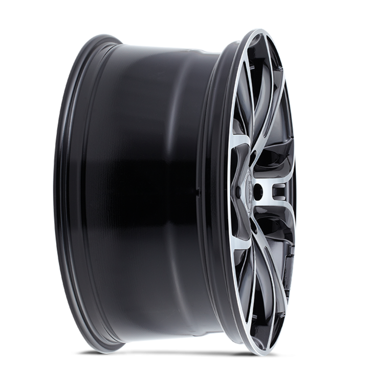 Riviera DIZZARD Black Polished CONCAVE