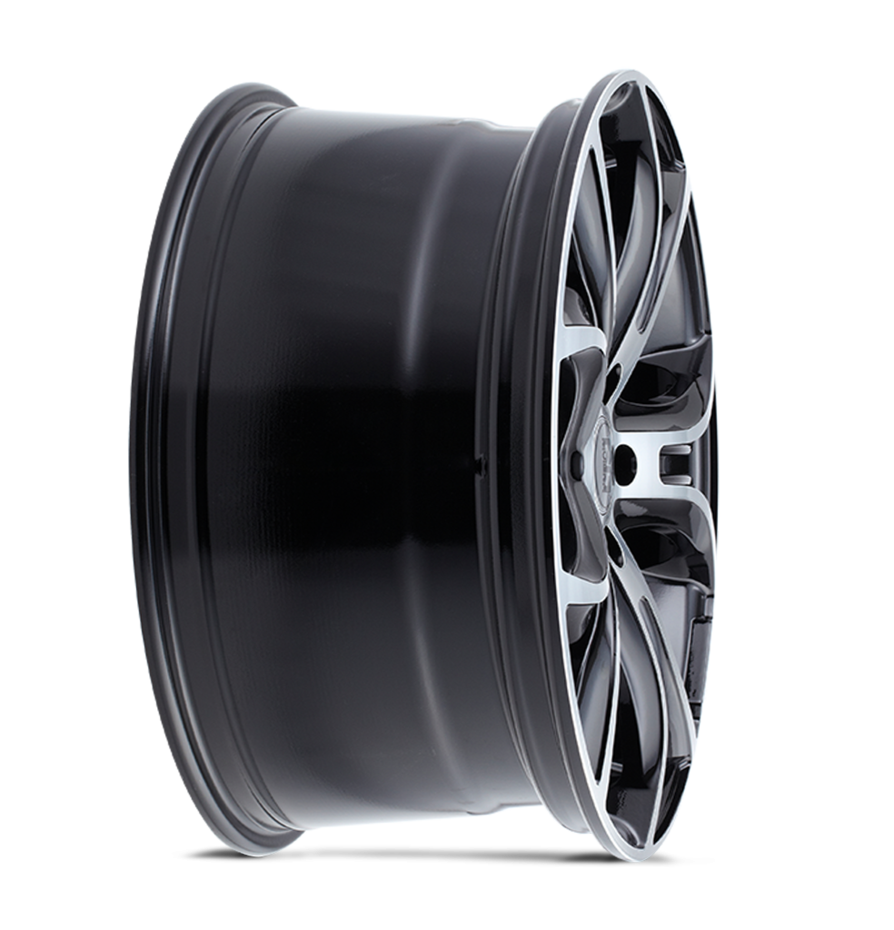 Riviera DIZZARD Black Polished CONCAVE