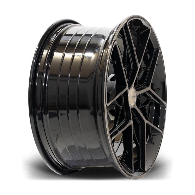 Riviera RF3 Black Polished Dark Tint Concave