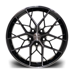 Riviera RF3 Black Polished Dark Tint Face