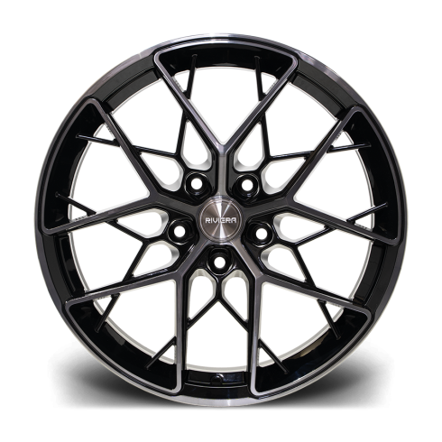 Riviera RF3 Black Polished Dark Tint Face