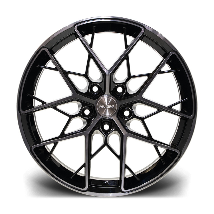 Riviera RF3 Black Polished Dark Tint Face