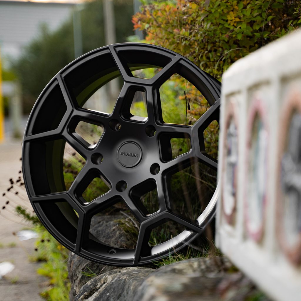 Riviera RTR Satin Black Ford Transit Custom