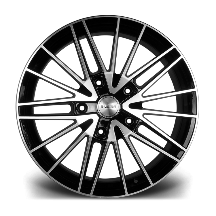 Riviera RTS Black Polished Dark Tint Face