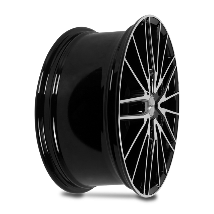 Riviera RTT Black Polished Dark Tint Concave