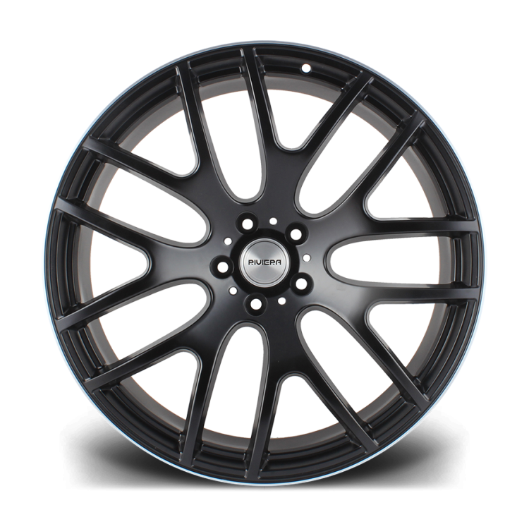Riviera RV117 MATT BLACK POLISHED