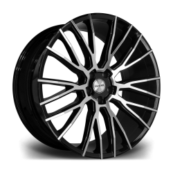 Riviera RV127-GlossBlackPolished-Angle