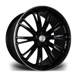 Riviera RV128_GlossBlackPolishedLip_Angle