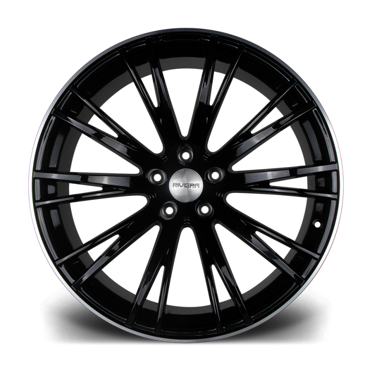 Riviera RV128_GlossBlackPolishedLip_Face