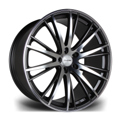 Riviera RV128_GunmetalMachinedFace_Angle