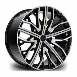 Riviera RV131 Black Polished Angle