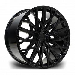 Riviera RV131 Gloss Black Angle