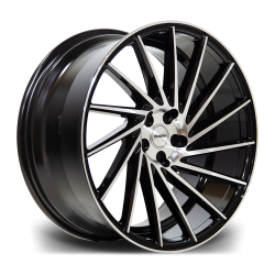 Riviera RV135 Black Polished Angle