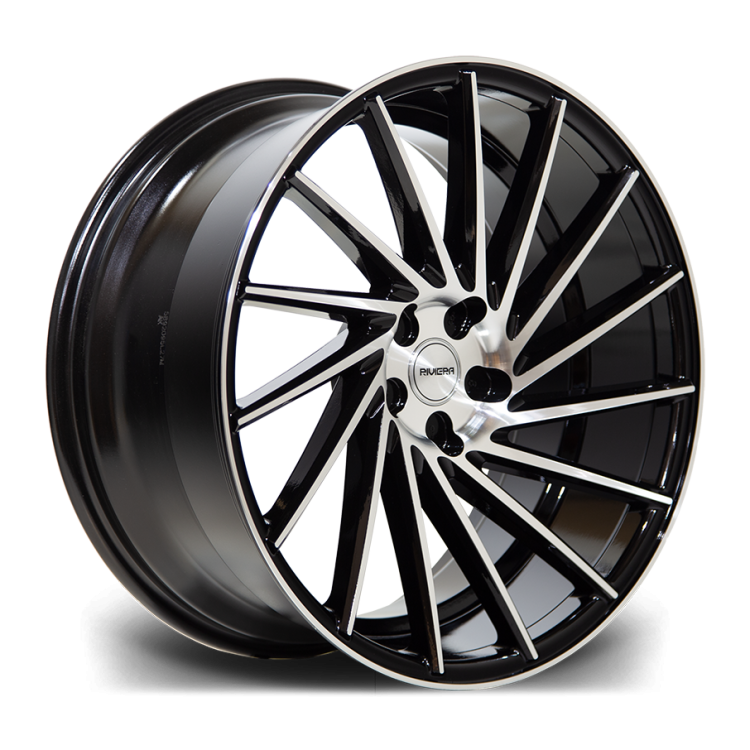 Riviera RV135 Black Polished Angle