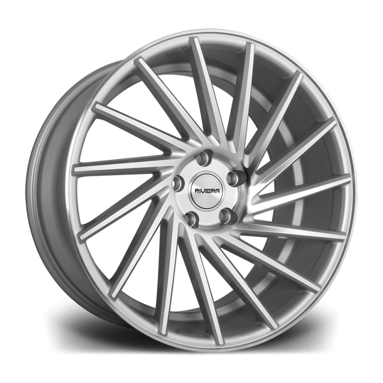 Riviera RV135 Silver Polished Angle