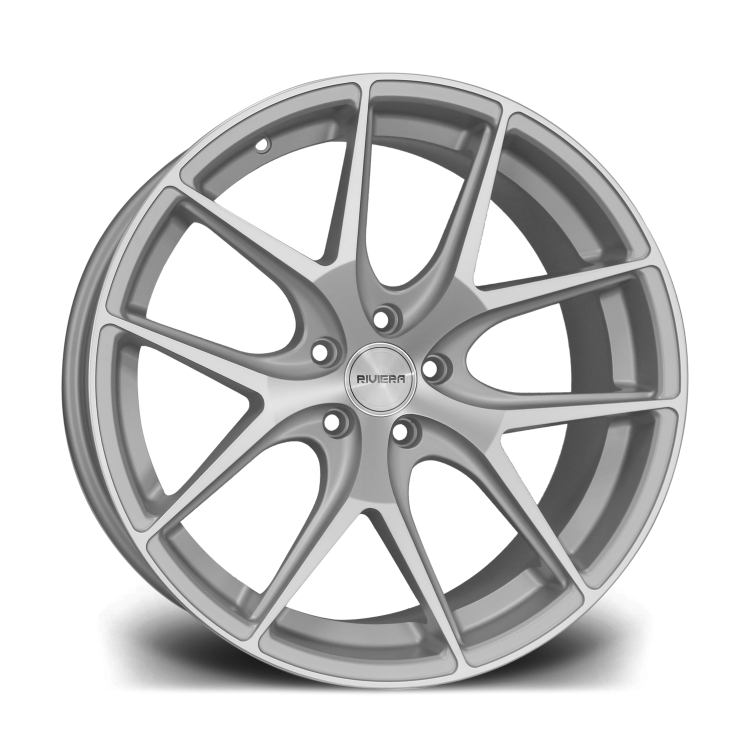 Riviera RV136 Diamond Silver Polished Angle