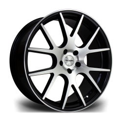 Riviera RV185_SatinBlackPolished_Angle