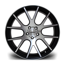 Riviera RV185_SatinBlackPolished_Face