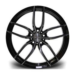 Riviera RV195 Black Polished Dark Tint Face