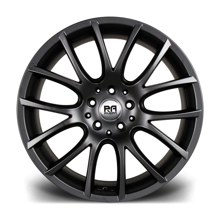 Riviera Reflex_Gunmetal_Face