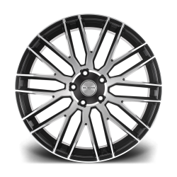 Riviera rv126_MattBlackPolished-face