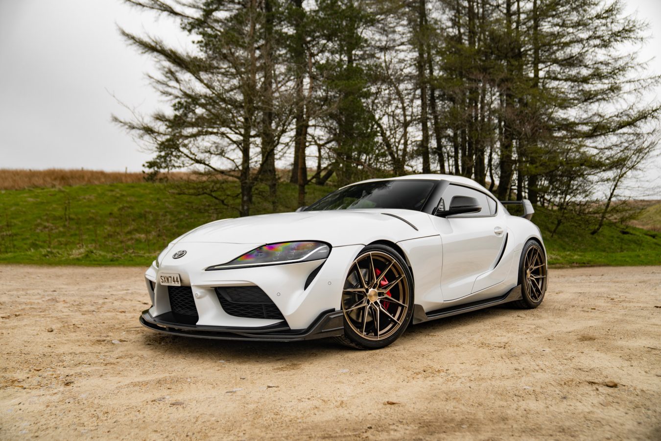 Toyota Supra Mk5 Riviera RF107 Bronze Double Dark Tint