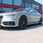 Audi A7 C7 Riviera RF5 Black Polished Dark Tint